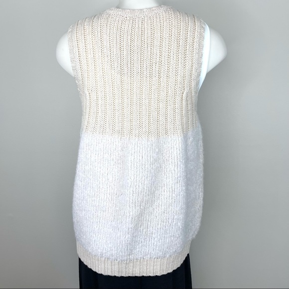 DONATING Versatile GAP vest wool blend sleeveless zipper front warm S stylish - Picture 7 of 14